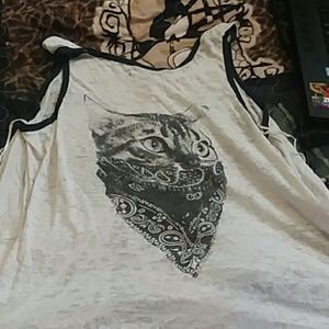 Cat tank top